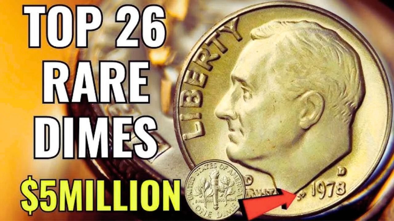 26 Most Valuable Roosevelt Dimes Worth Over $1 Million – Check Your Pocket Change Today