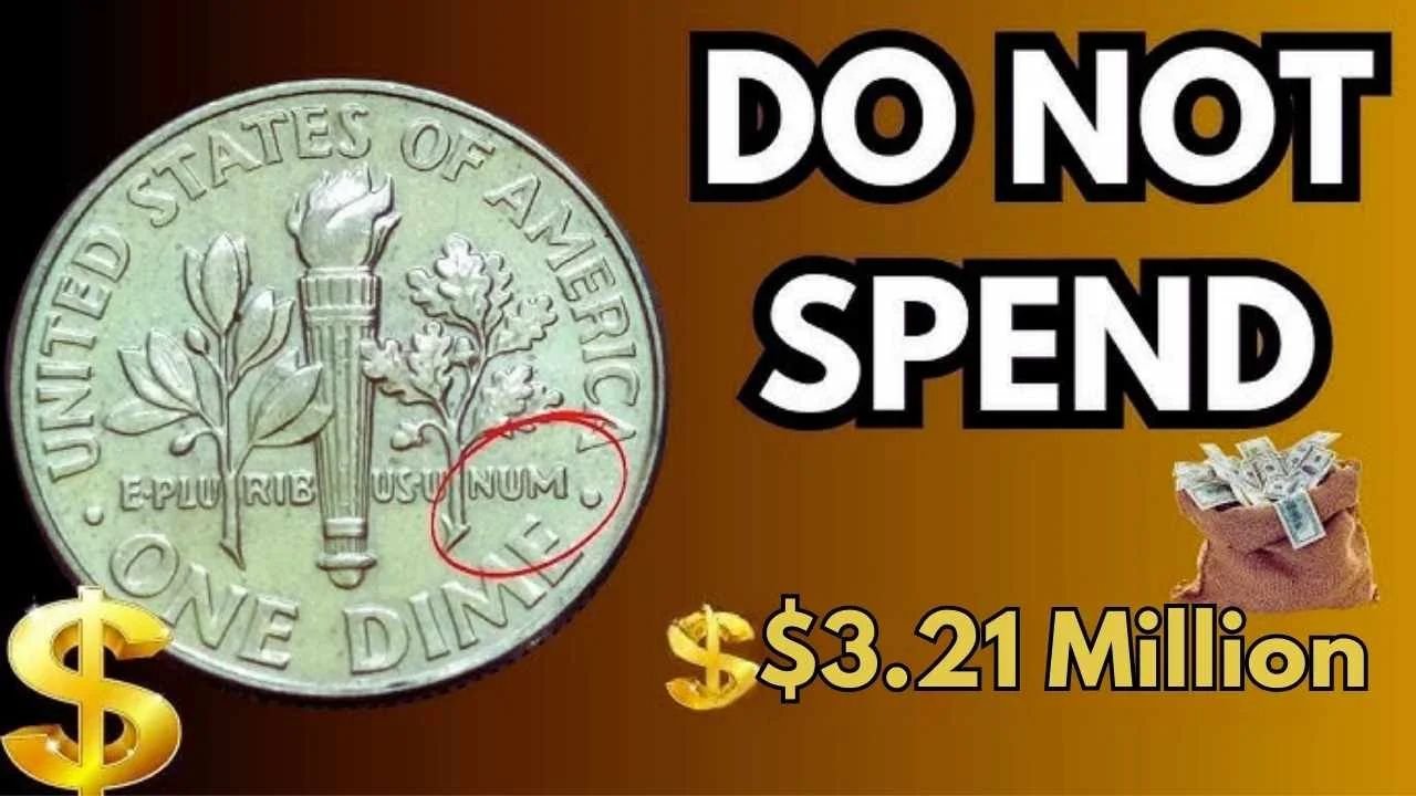 $3.21 Million Roosevelt Dime Found in Pocket Change