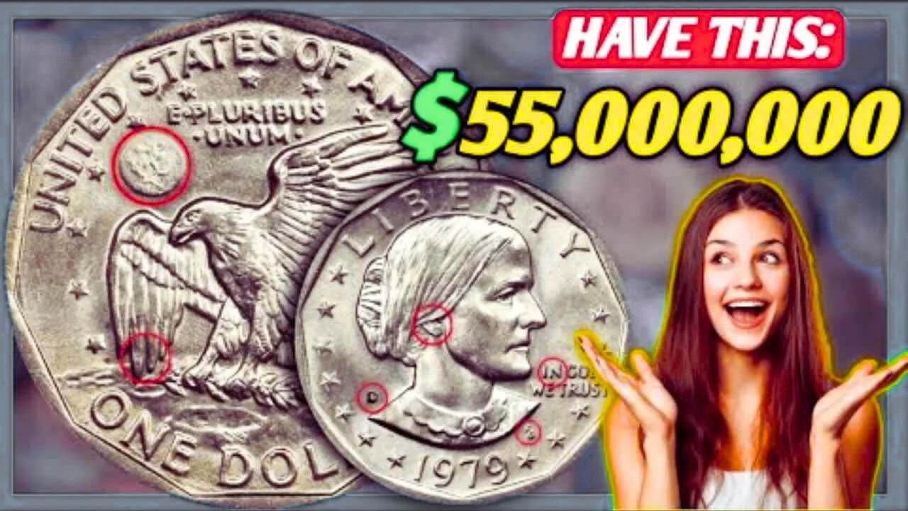 $880,000 Susan B. Anthony Dollar How to Spot This Rare Coin Still in Circulation